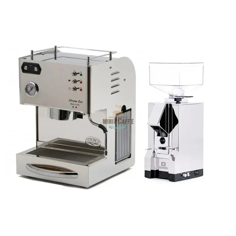 QuickMill Silvano EVO and Eureka Mignon Silenzio