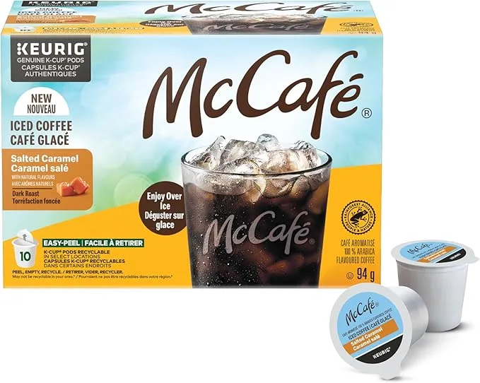 McCafe Iced Coffee Salted Caramel 10 CT