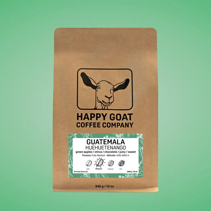 Happy Goat Coffee Company WB Guatemala Huehuetenango 12oz (340g)