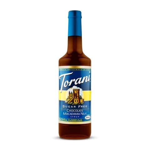 Torani Sugar Free Syrup Chocolate Macadamia Nut 750ml