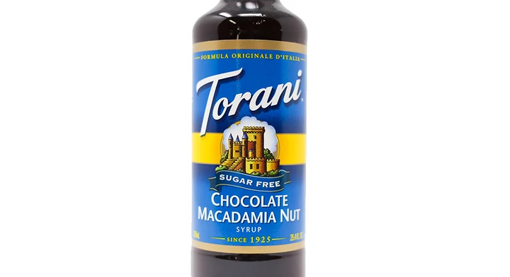 Torani Sugar Free Syrup Chocolate Macadamia Nut (PET) 750ml