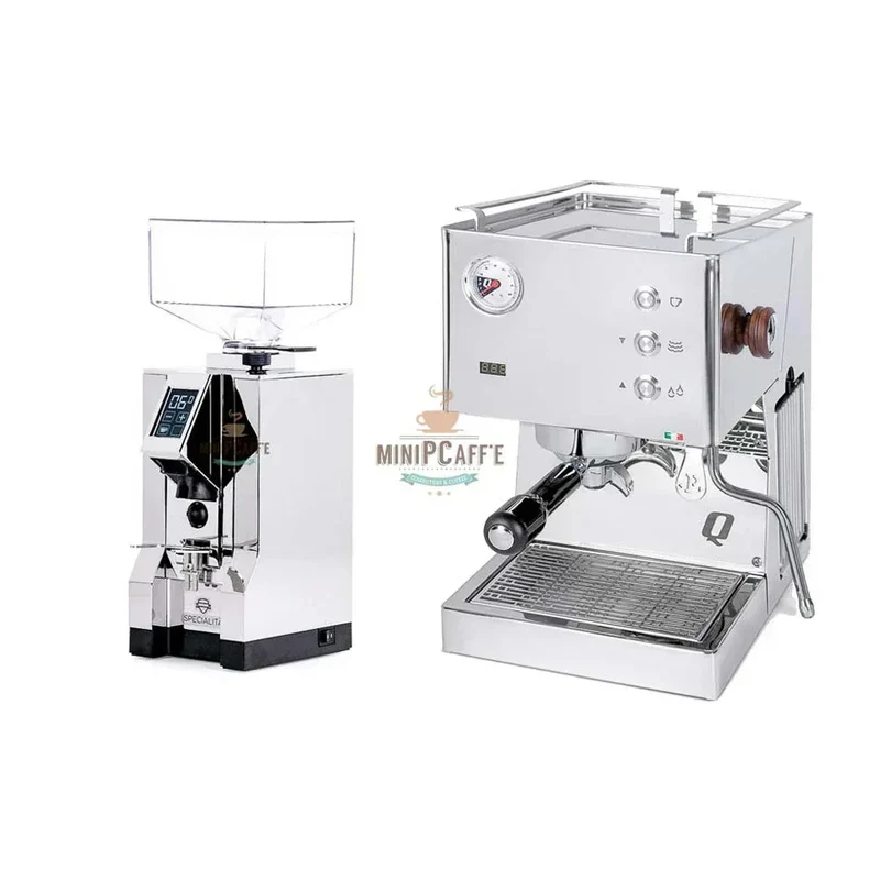 QuickMill Pop Up Espresso Machine with Eureka Specialita Grinder