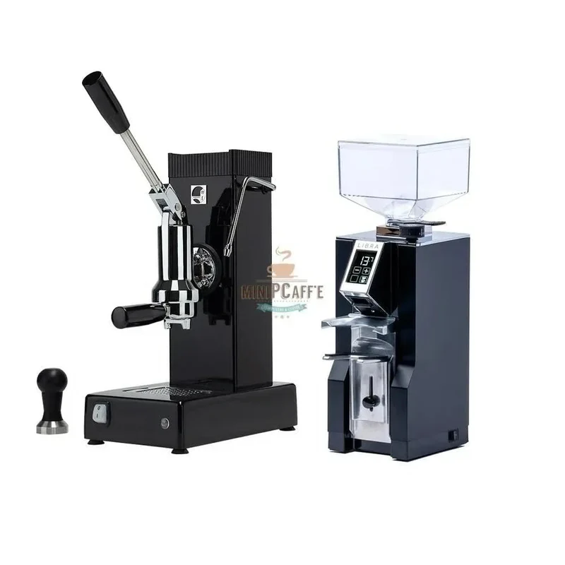 Pontevecchio Export Black with Eureka Libra Grinder