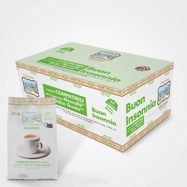 Caffè capsule compatibili Dolce Gusto INSONNIA 16 capsule