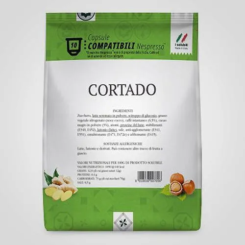 Caffè capsule compatibili Nespresso * Cortado 10 capsule