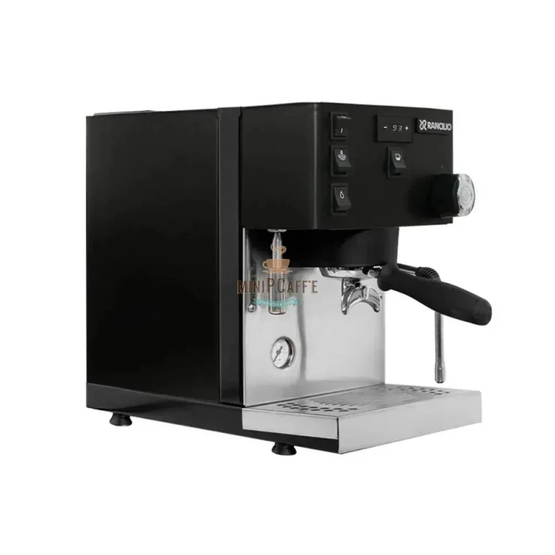 Rancilio Silvia Pro X Black with Nuova Simonelli Grinta Grinder
