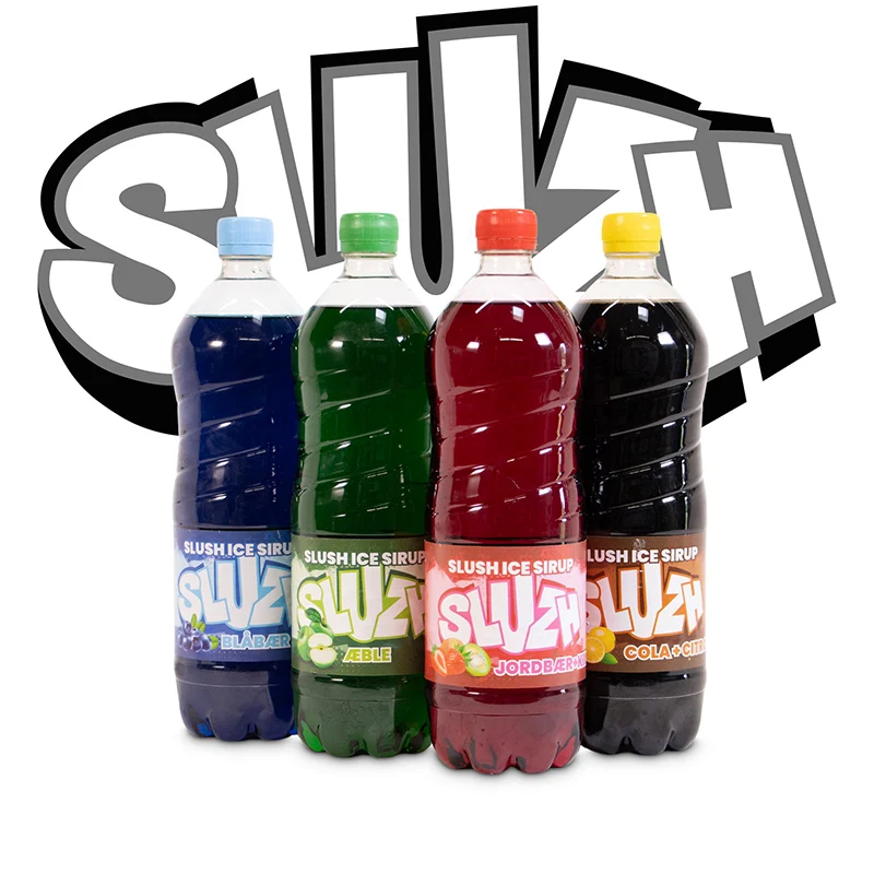 Slush ice sirup blåbær inkl. pant 1 liter