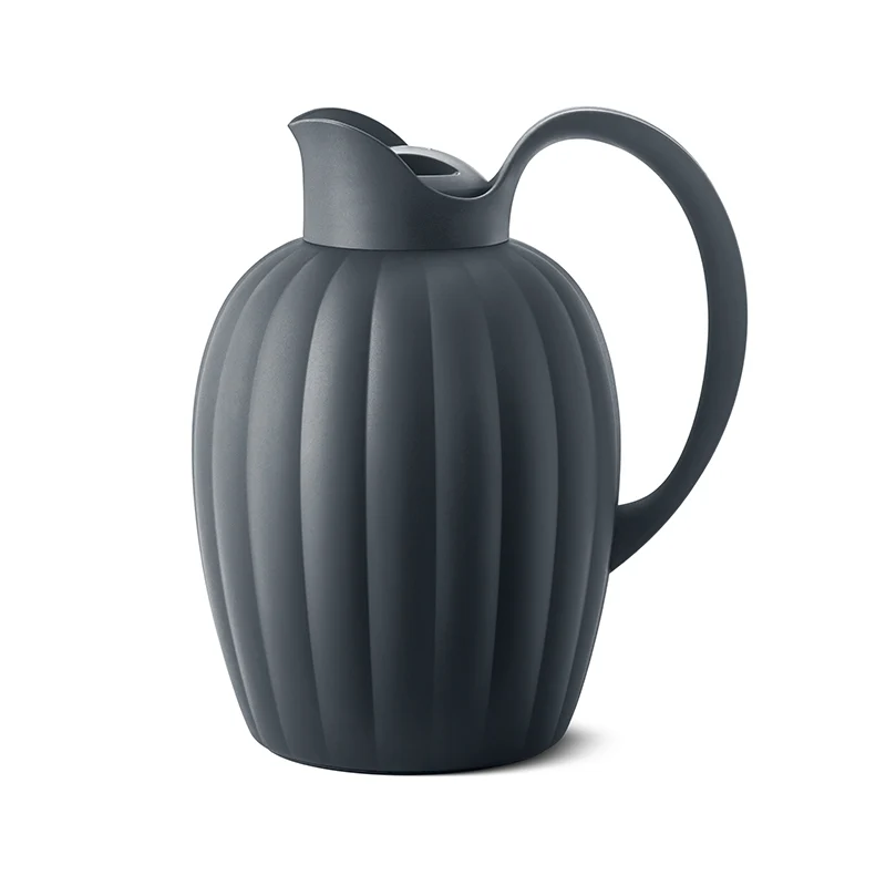 Georg Jensen Bernadotte termokande sort 1 liter