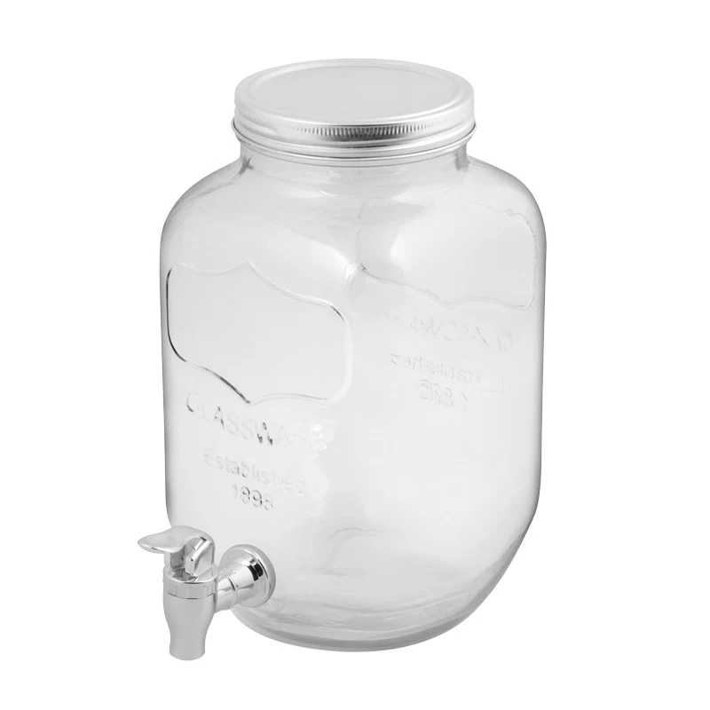 Opbevaringsglas med tappehane 4,0 ltr