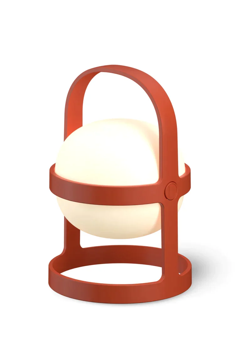 Rosendahl Soft Spot Solar Circular lampe, Terracotta - H18,5 cm.