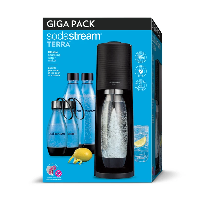 Sodastream Terra Gigapack Danskvandsmaskine