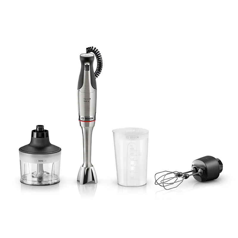 Bosch MSM8M934 serie 8 ErgoMaster stavblender stål 1500 watt
