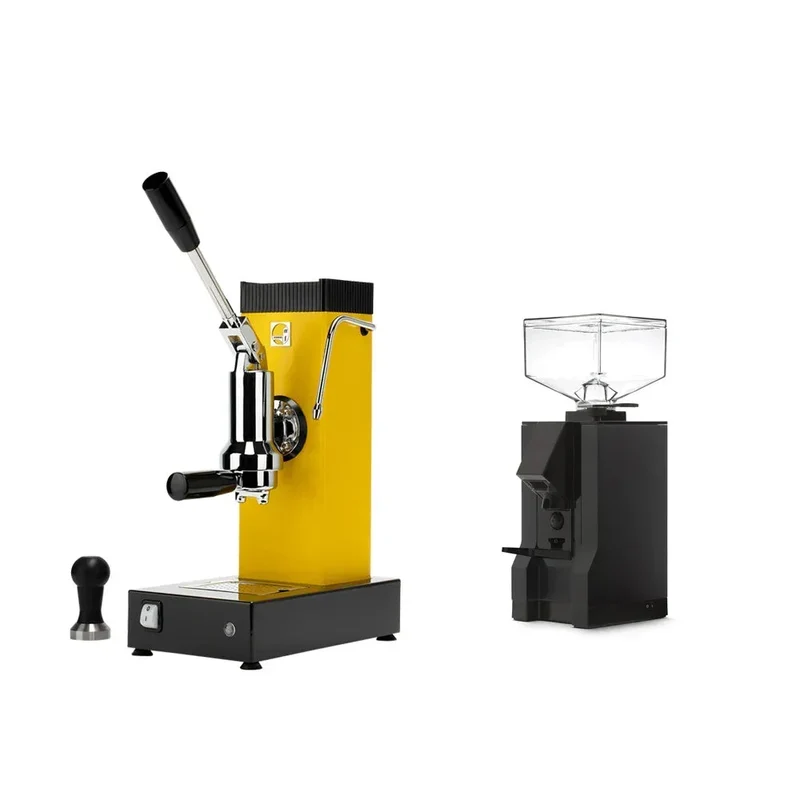 Pontevecchio Export Yellow with Eureka Manuale Grinder