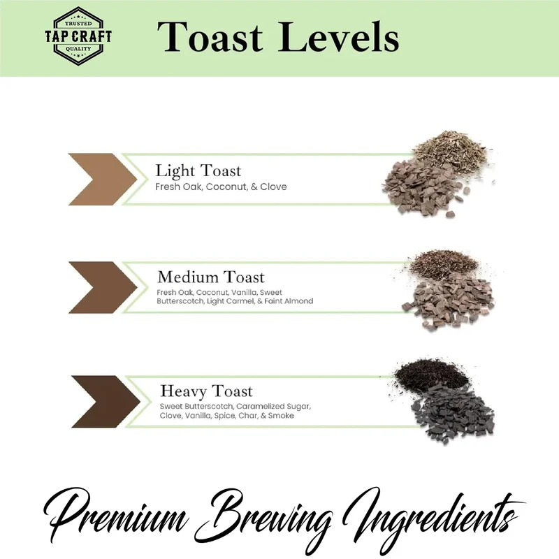 Oak Chips - Light Toast - 2oz