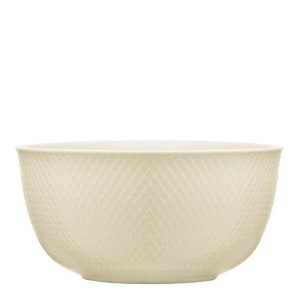 Lyngby Porcelæn Rhombe Earth Serveringsskål Ø22 cm