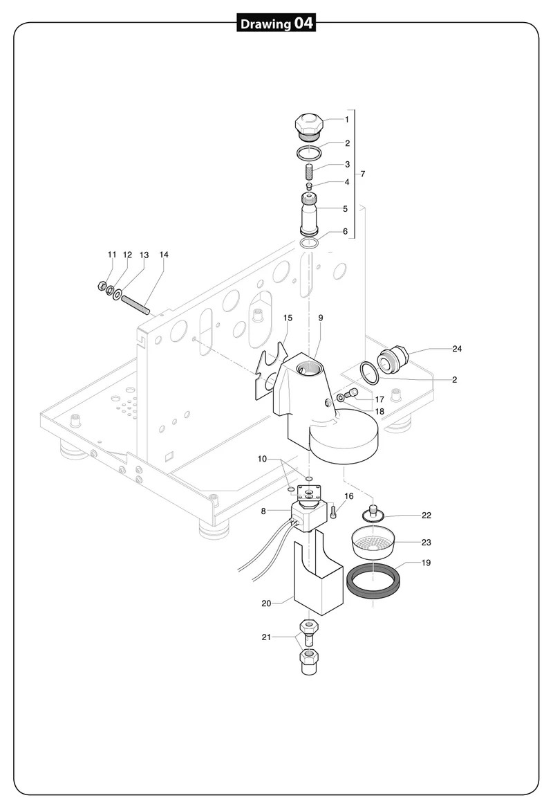 ECM bryggruppspackning - Reservdel OEM-nummer: C449900229