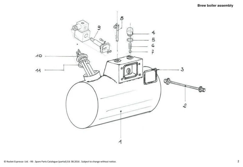 Rocket R9 dyse 0,6 - Reservedele OEM-nummer: M619906022