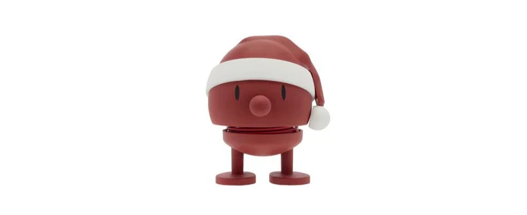 Hoptimist Santa Bumble, Soft Red - lille