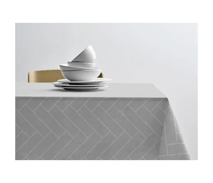 Södahl Dug Tiles Lys grå - 140 x 270 cm