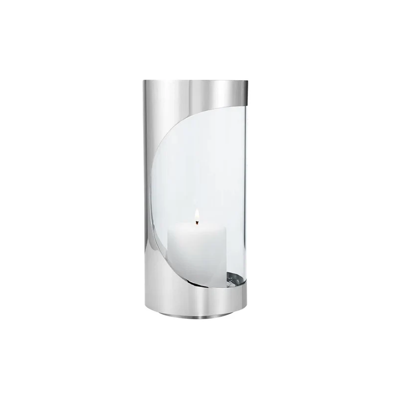 Georg Jensen Chrome Contours - Lanterne Ø: 12,3cm