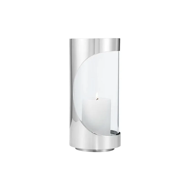 Georg Jensen Chrome Contours - Lanterne Ø: 10,6cm