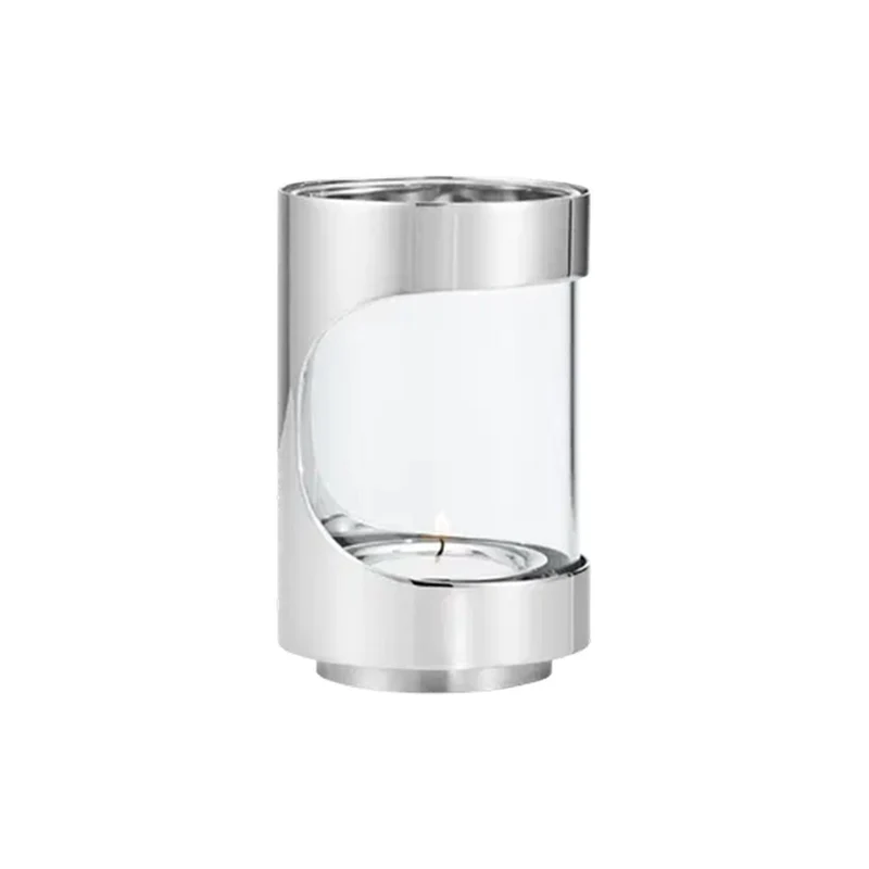 Georg Jensen Chrome Contours Fyrfadsstage