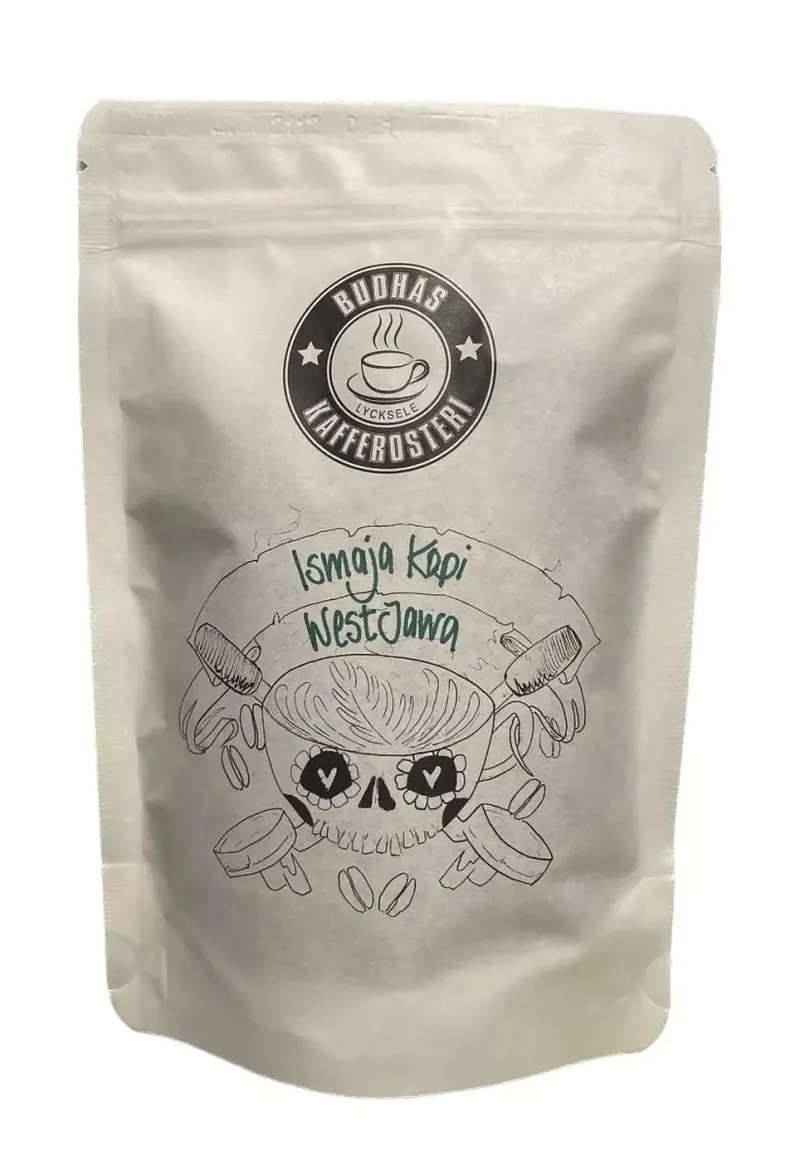 Ismaja Indonesisk kaffe - Hele bønner lysristet til filterbrygning 200g