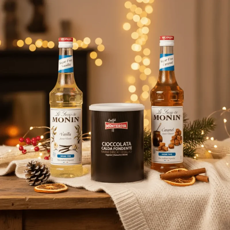 Santa's Sweet Trio - Vanilje, Karamel, Chokolade