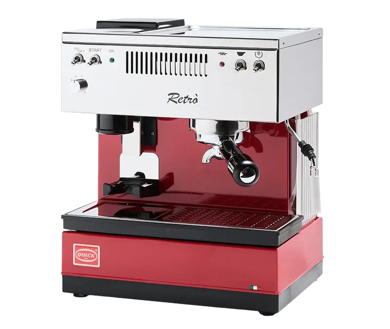 Quick Mill Retrò - Kompakt retro espressomaskine med kværn