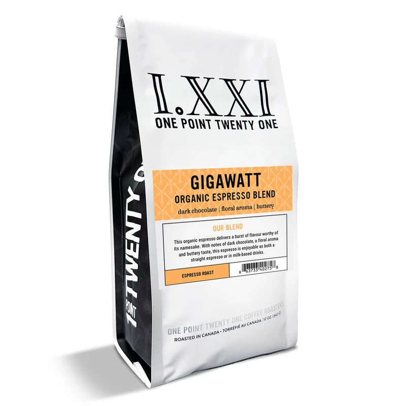 I.XXI WB Gigawatt Organic Espresso 12oz