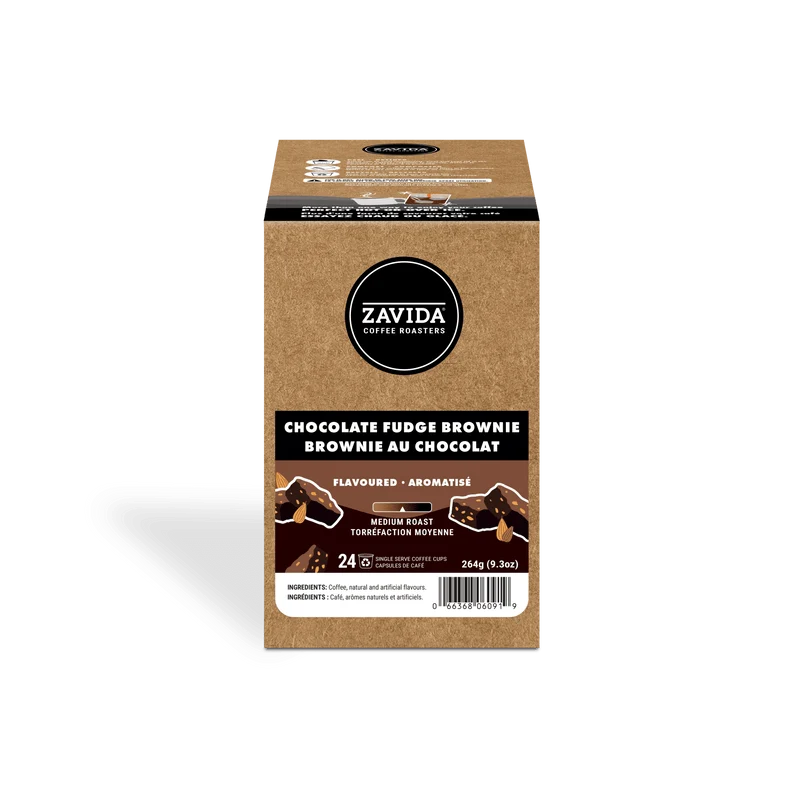 Zavida Chocolate Fudge Brownie 24 CT