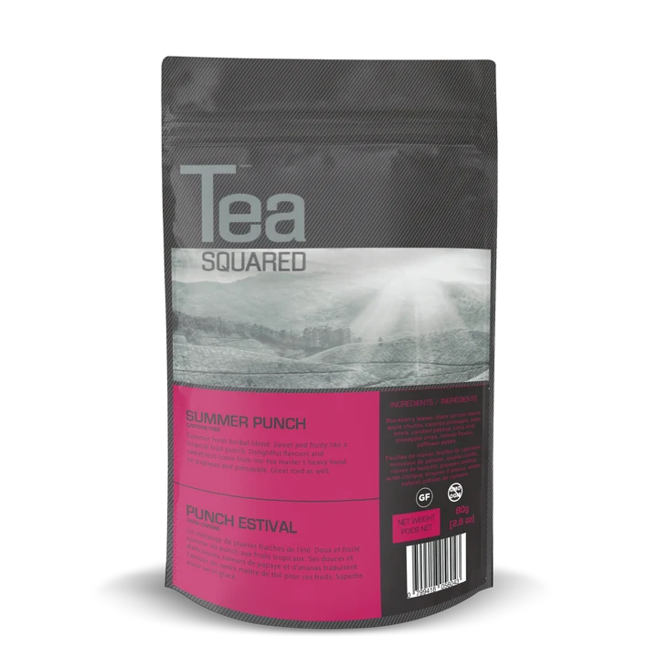 Tea Squared Loose Leaf Tea - Fruity - Summer Punch 80g