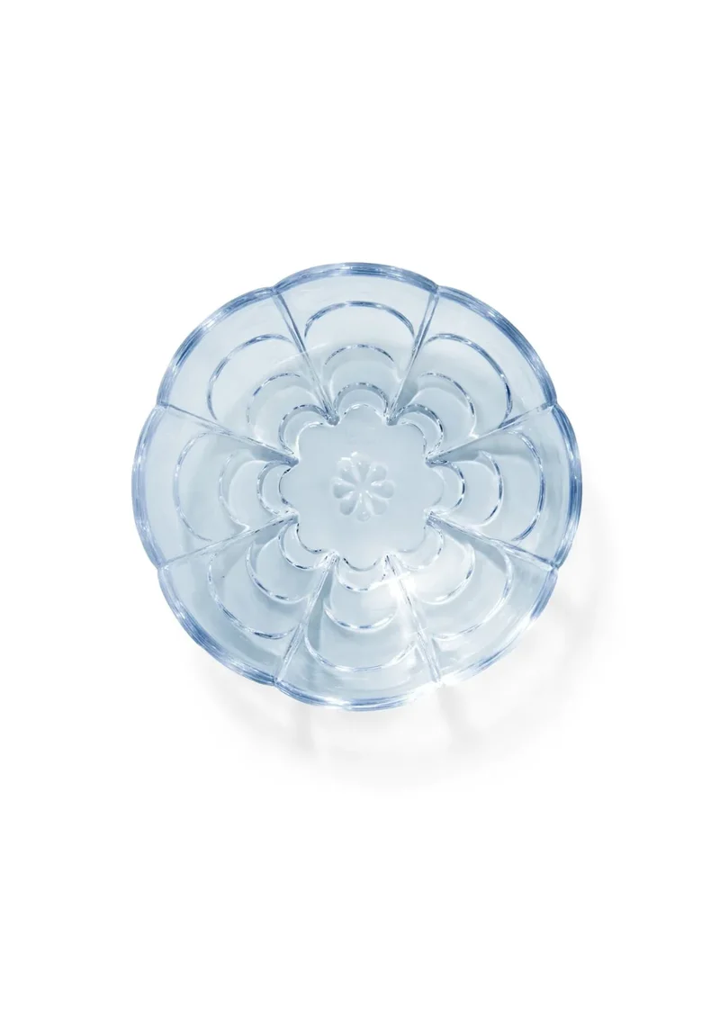 Holmegaard Lily Skål 2 stk. Ø13 - Blue Iris