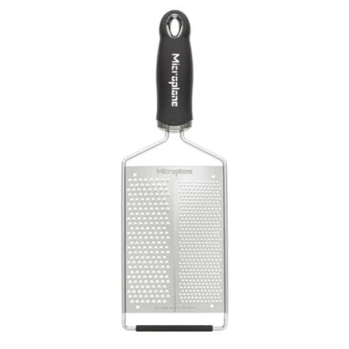 Microplane Gourmet, Dobbelt Rivejern Fin & Grov