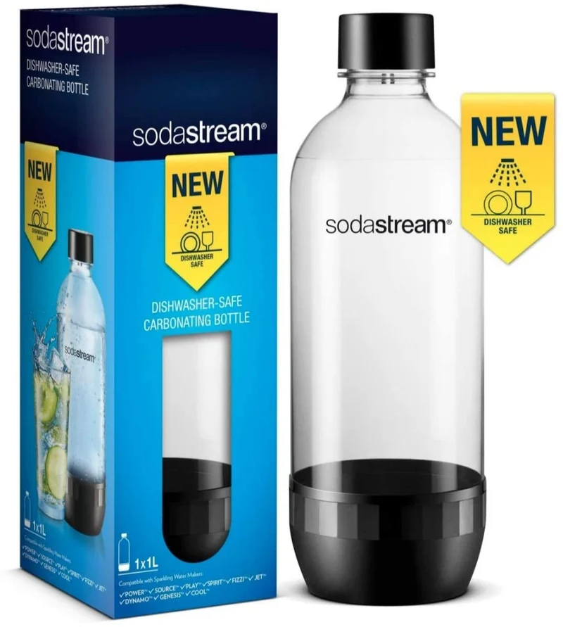 Sodastream Dishwasher Safe Flaske, Classic 1 ltr.