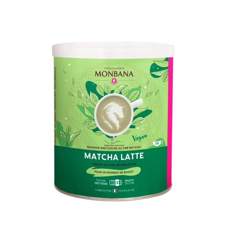 Monbana Vegan Matcha Latte powder - 500 g.