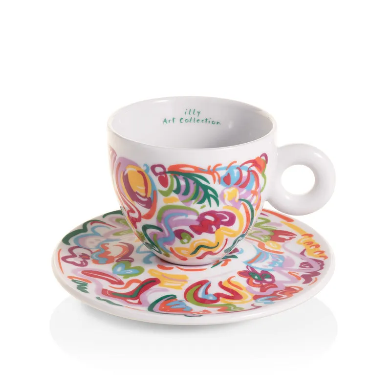 NYHED illy Art Collection – Sol Calero cappuccino kopper sæt af 4 stk.