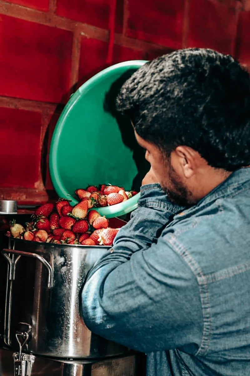 Edinson Argote Strawberry Coferment