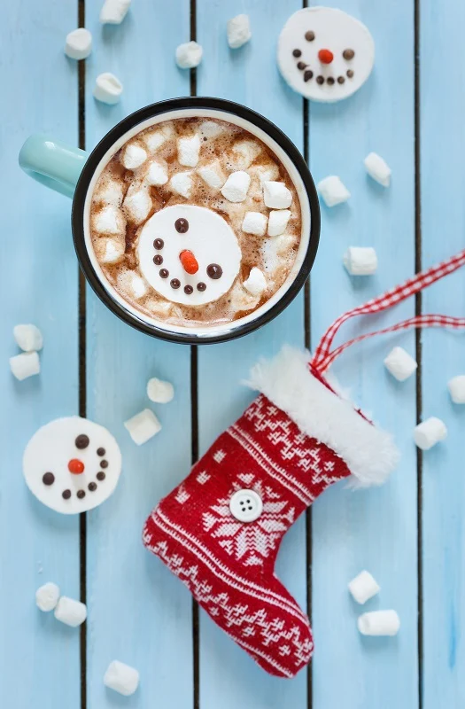 Gourmet Du Village Hot Chocolate Marshmallow Topping- Snowman Poop