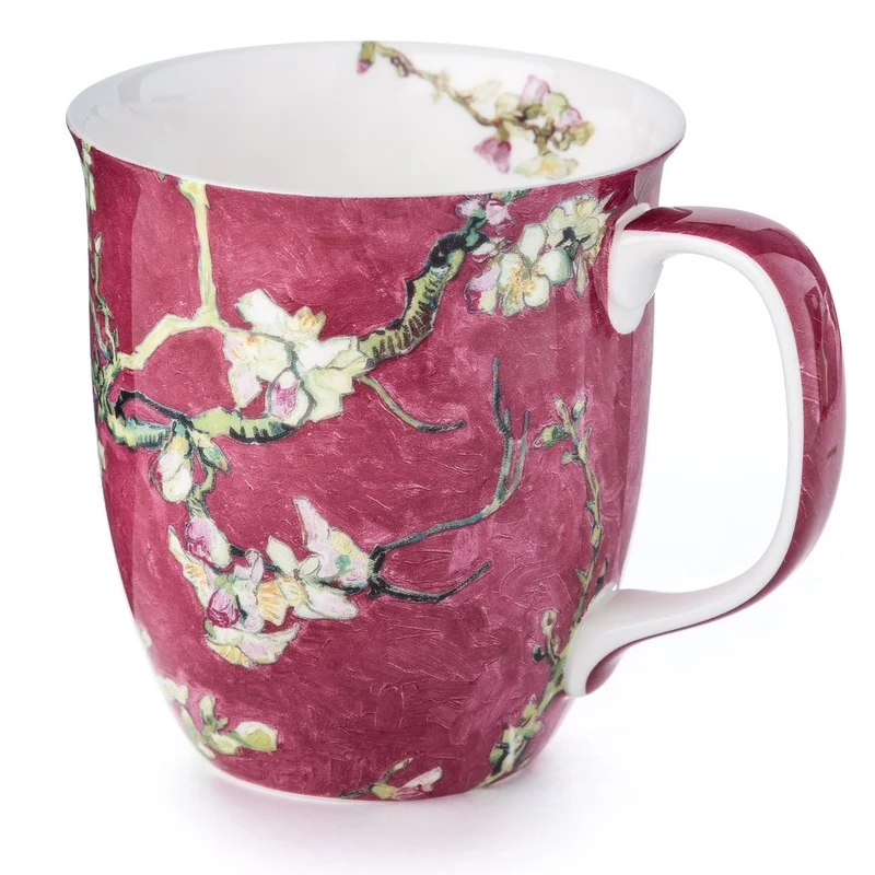 McIntosh Java Mug - Van Gogh - Almond Blossom Red