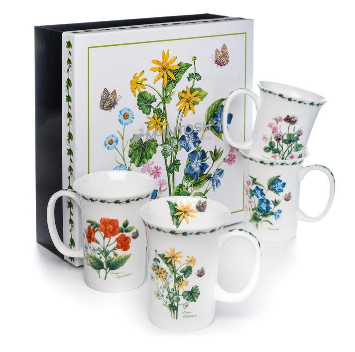 McIntosh 4 Mug Set - Garden Meadow