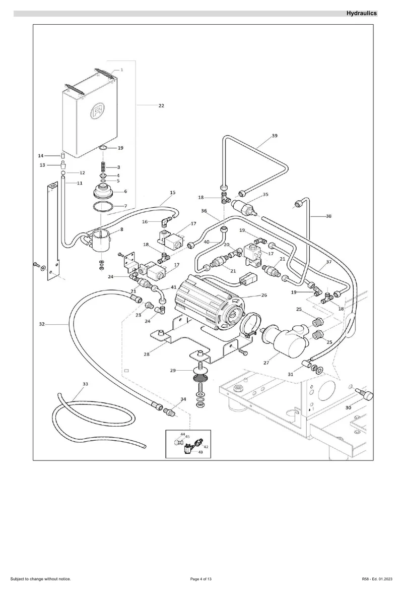 Rocket R 58 Prop 1/8 - Reservdel OEM nummer: A229904548