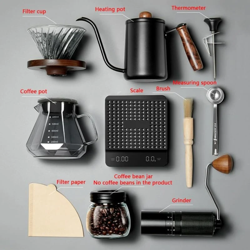 Barista Space Pour Over Coffee Set (10-Piece)