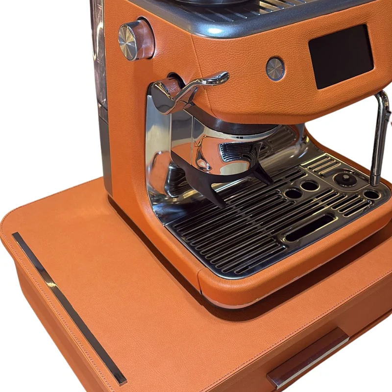 Sage Coffee Machine & Vinchento Organizer - Customized Leather (Pre-Order)