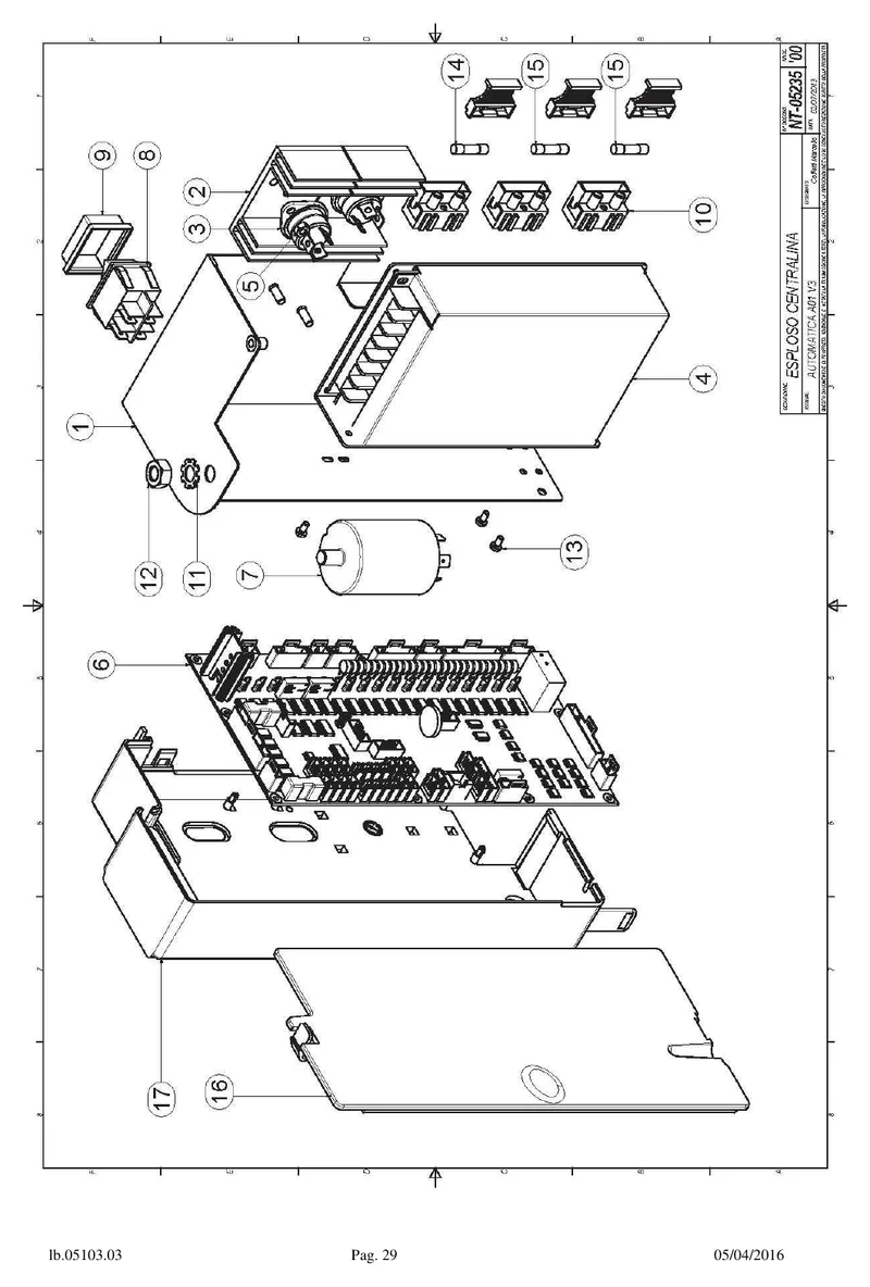 Carimali TRIAC BTA25 Armonia - OEM-reservedelsnummer: 96.00843