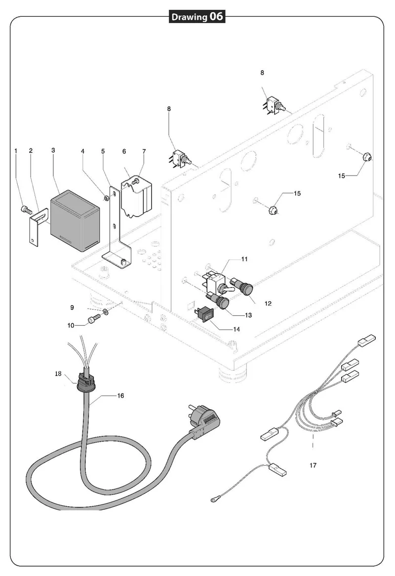 ECM orange kontrollampe - OEM-reservedelsnummer: B7633617