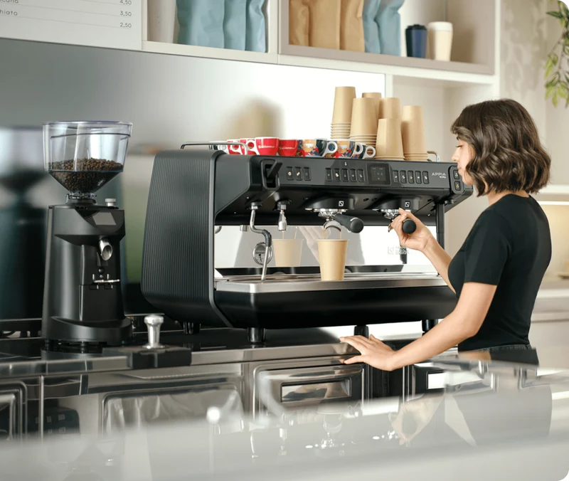 Appia Viva XT Red Garnet 2 Group | Professional Espresso Machine