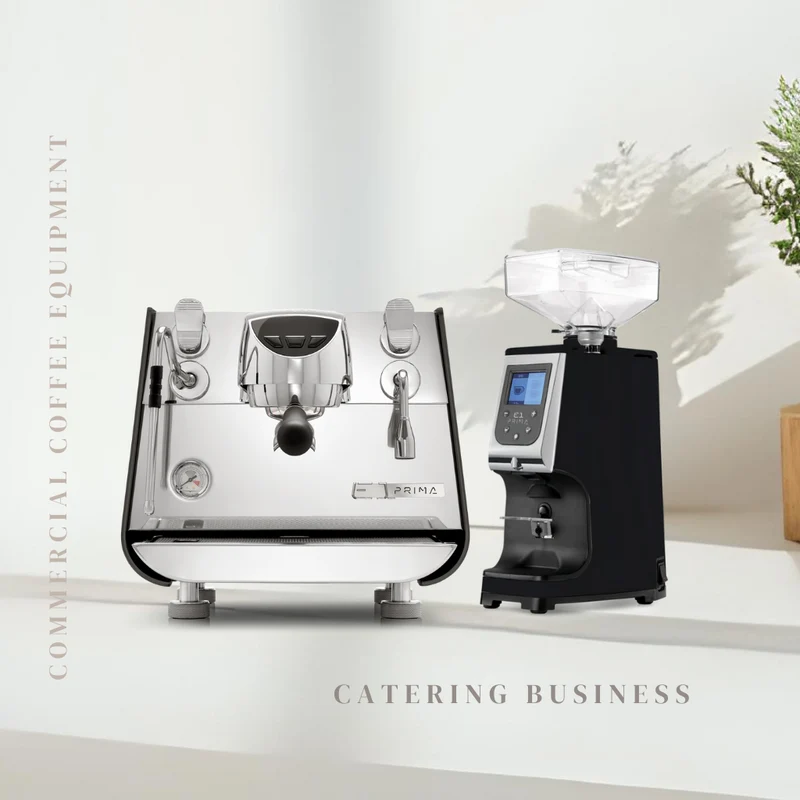 Catering Coffee Machine + Grinder Set