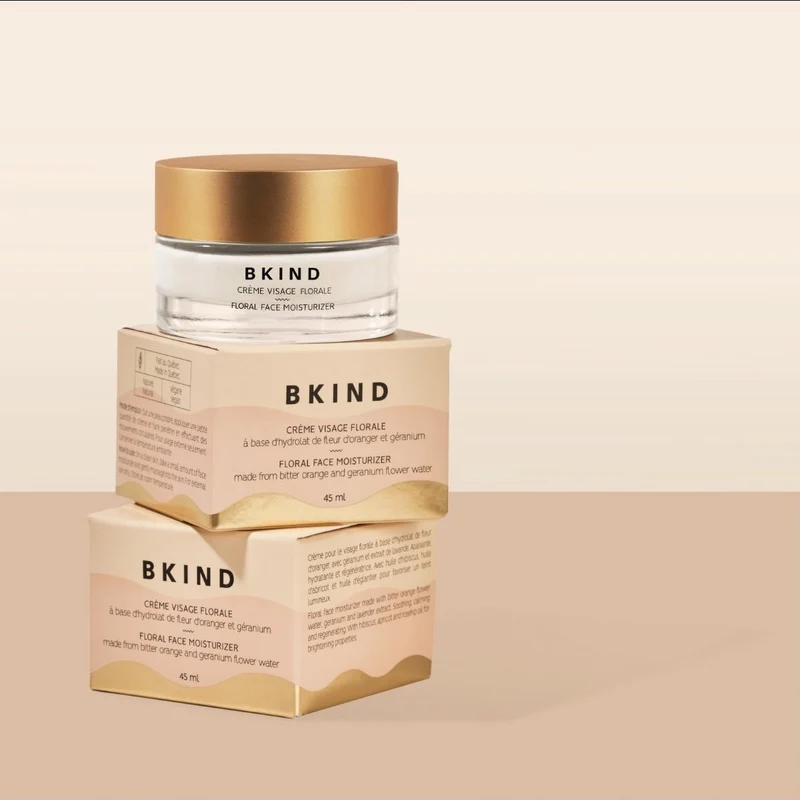 Floral Face Moisturizer