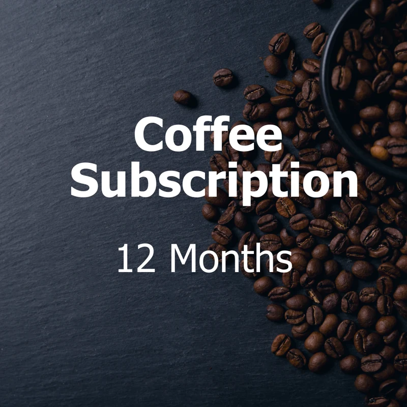 12 Month Coffee Subscription